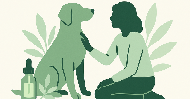 Illustration : cbd chien — Green Vallée