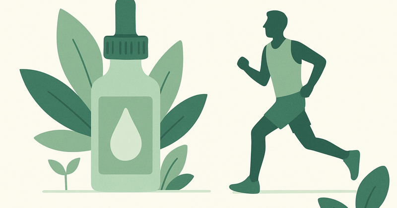 Illustration: CBD et sport, une association inattendue, mais recommandée