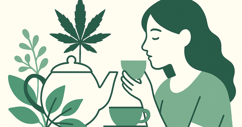 Illustration: Tisane CBD : Une Alternative Naturelle pour la Détente