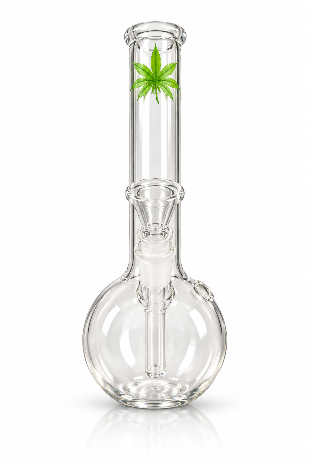 Bang en verre 16 cm (pipe à eau) - Green Vallée