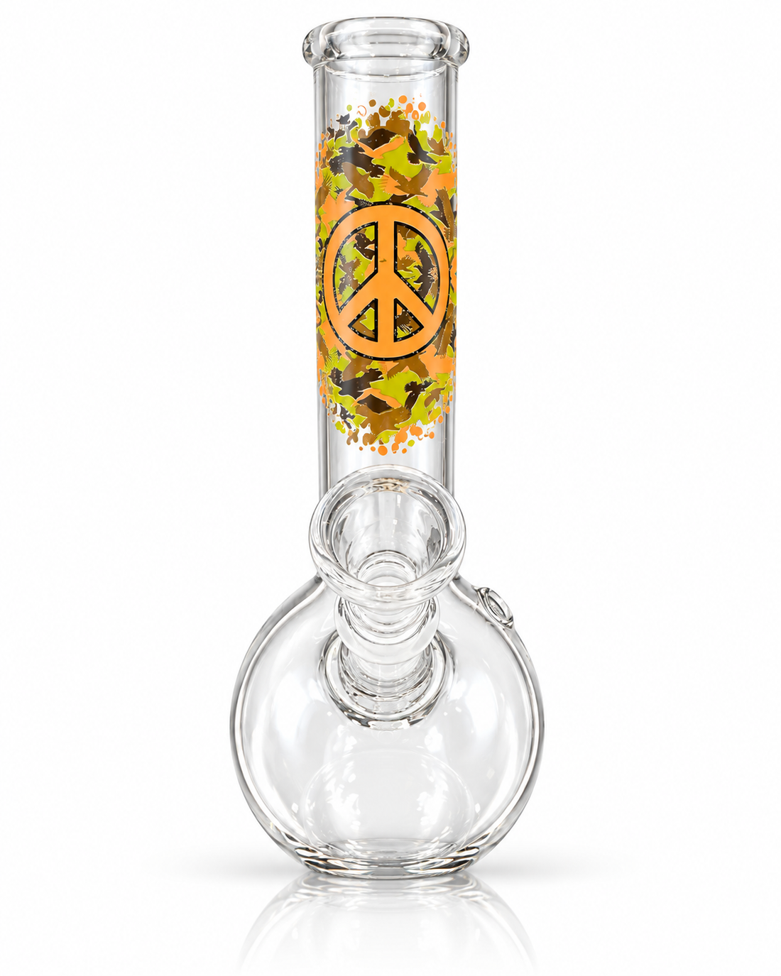 Bang en verre 21 cm (pipe à eau) - Green Vallée