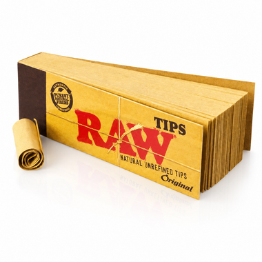 RAW Tips Original — Carnet de filtres carton (x50)