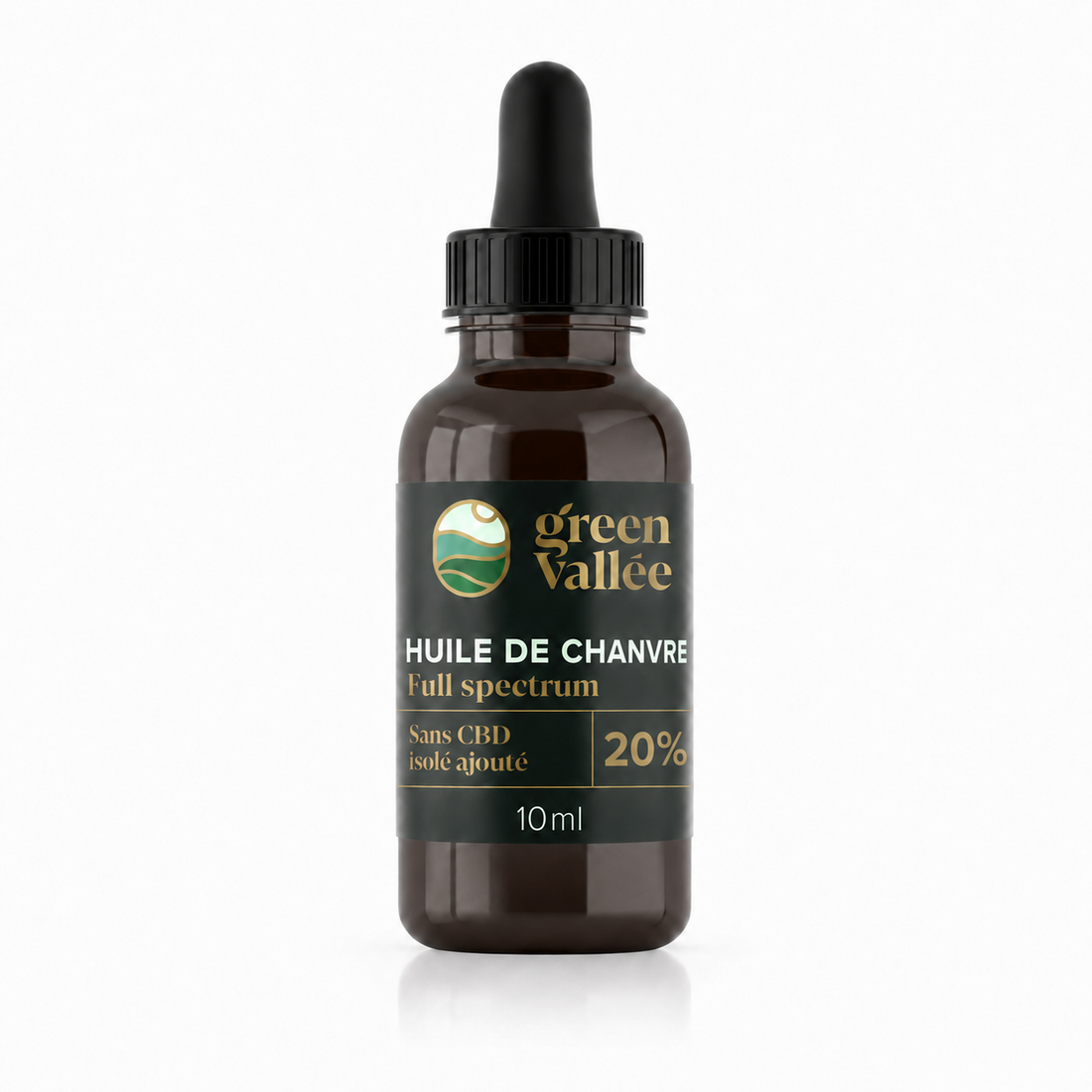 Huile de chanvre 20% Full Spectrum Green Vallée