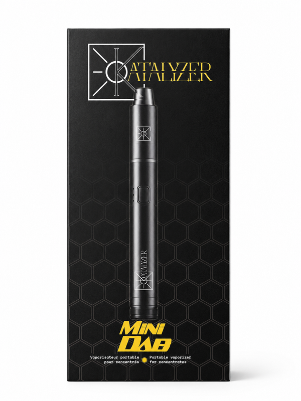 Boîte du vaporisateur portable Mini Dab Katalyzer pour concentrés