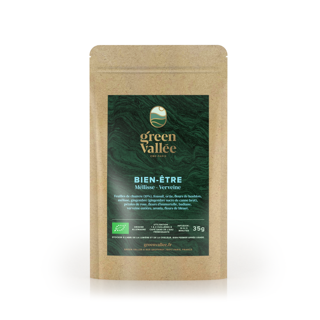 Infusion CBD bien-être