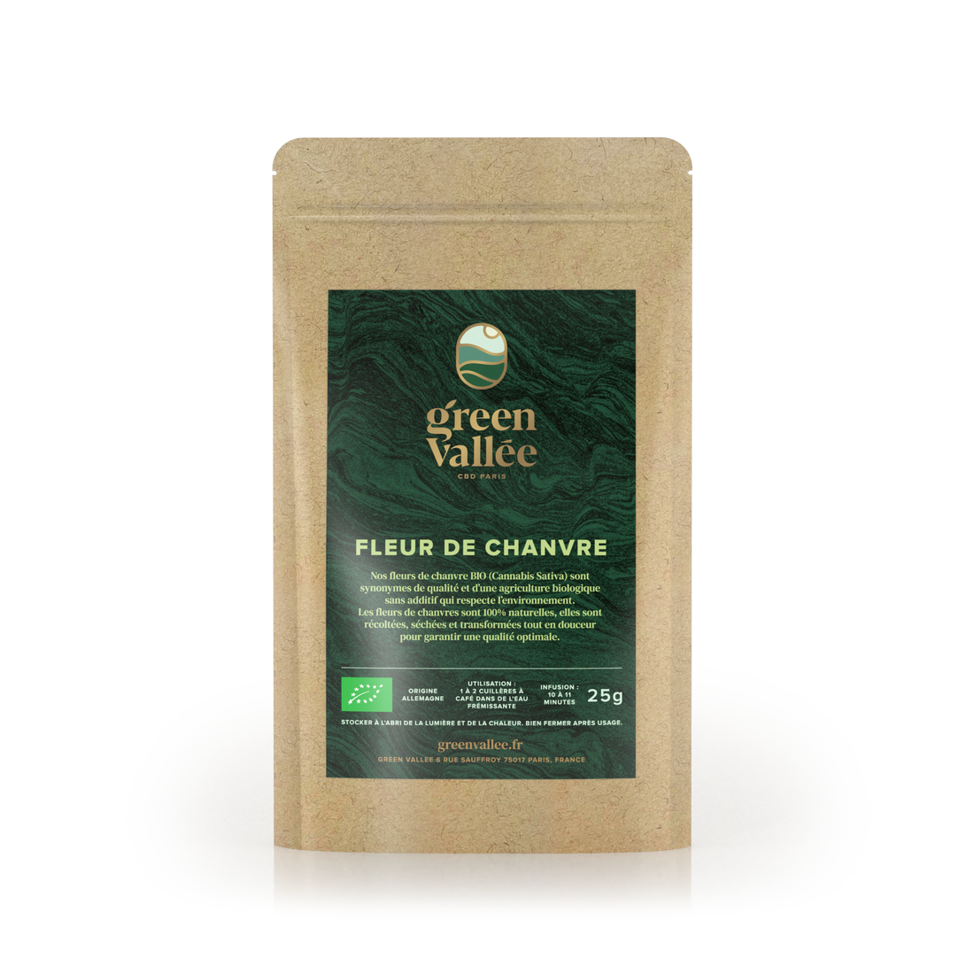 Tisane fleur de chanvre