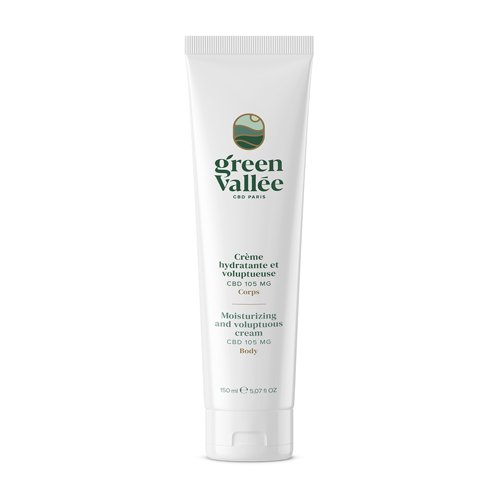 Crème hydratante corps CBD