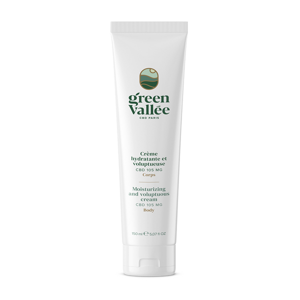 Crème hydratante corps CBD