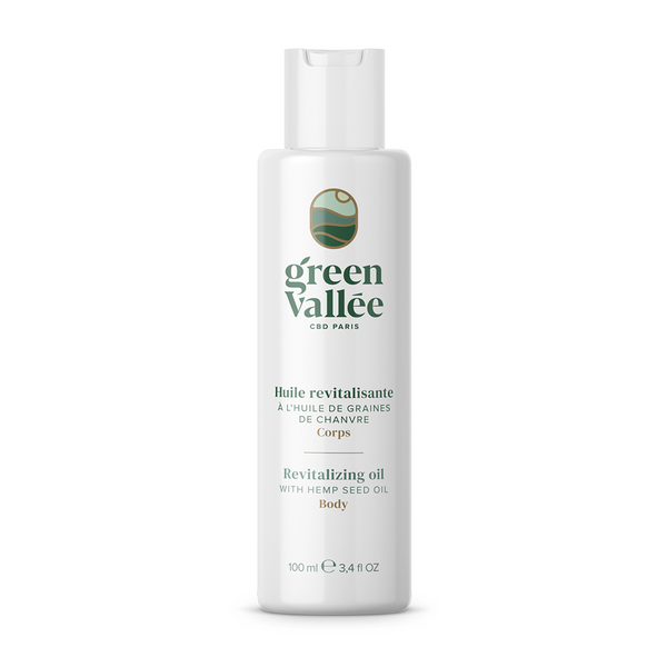Huile de corps revitalisante CBD