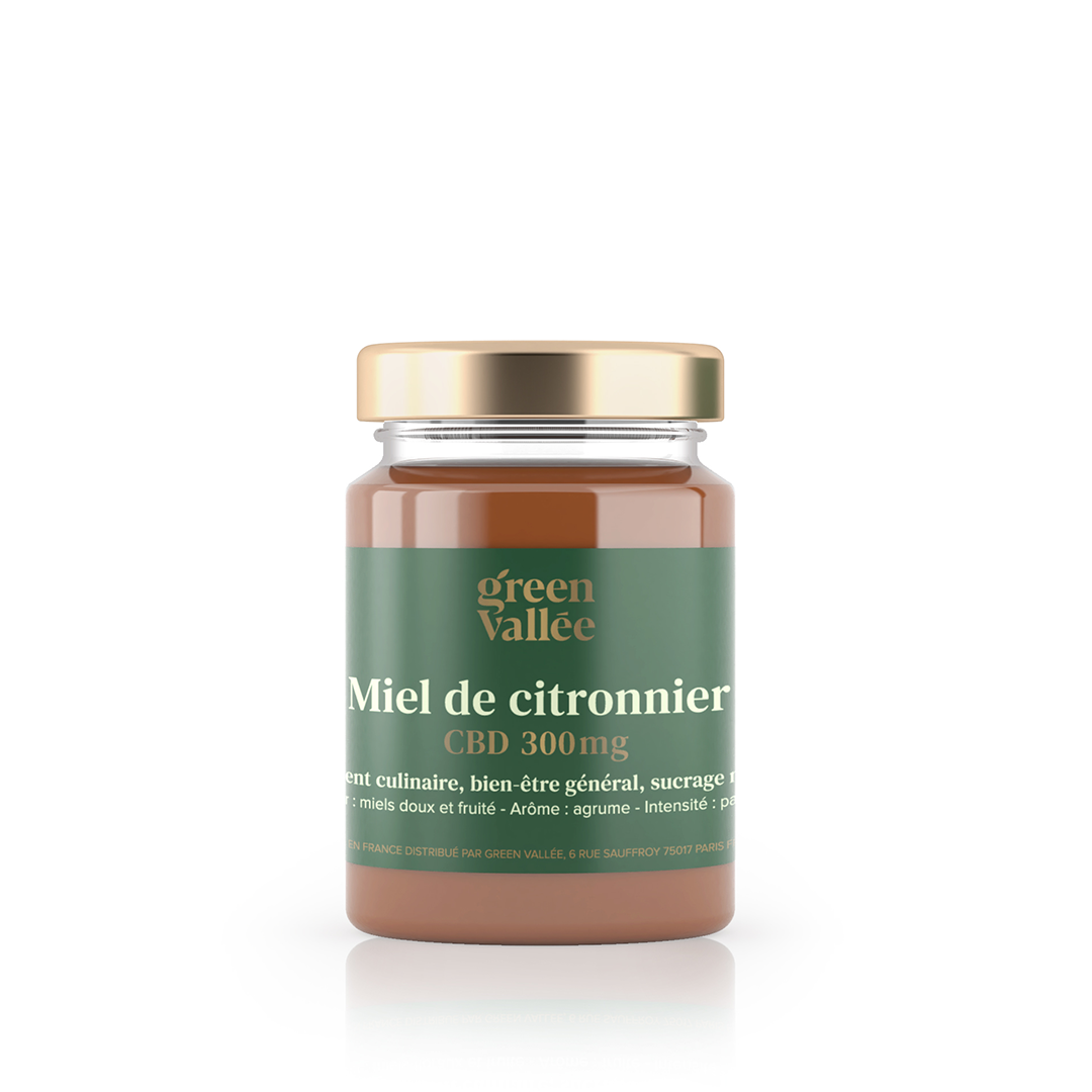Miel de citronnier CBD