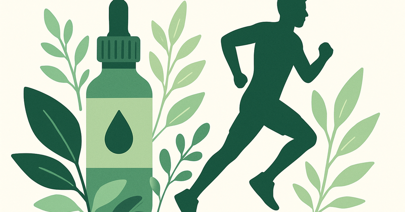 Illustration : cbd sport — Green Vallée