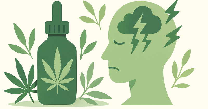 Illustration : cbd stress — Green Vallée
