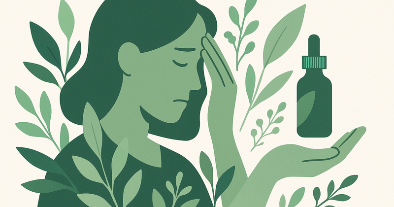 Illustration: Comment calmer une crise d'angoisse ? Le CBD : un atout à considérer