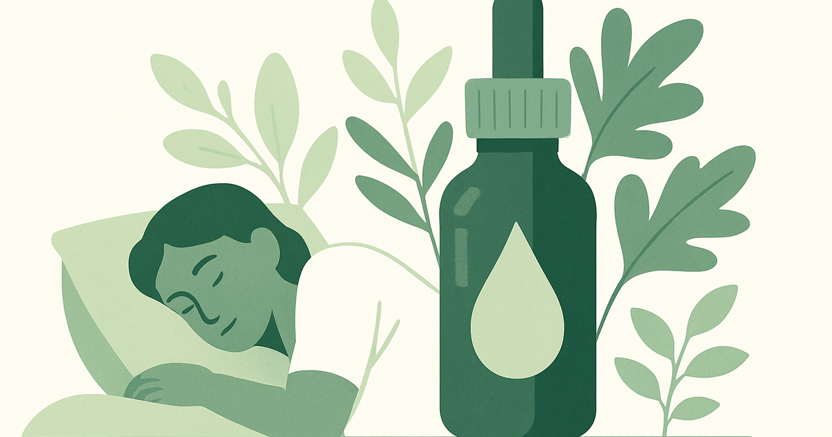 Illustration: cbd sommeil