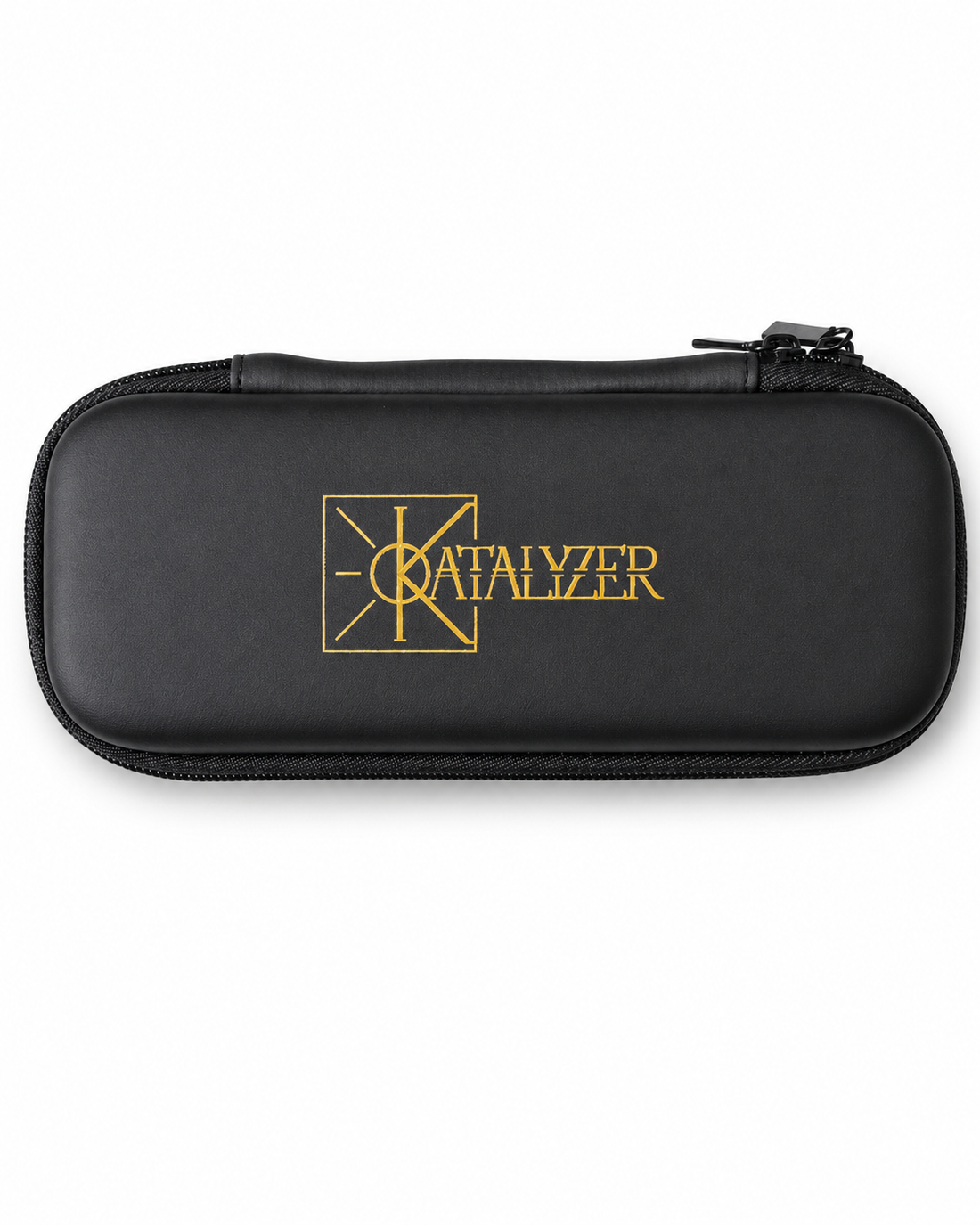 Housse de rangement Katalyzer noire à logo doré pour vaporisateur
