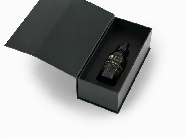 Huile de chanvre 20% Full Spectrum Green Vallée — coffret