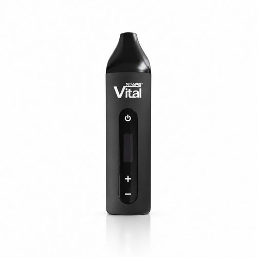 Vaporisateur CBD Vital XVape Green Vallée – vaporisateur portable noir à température réglable pour fleurs de CBD et herbes sèches