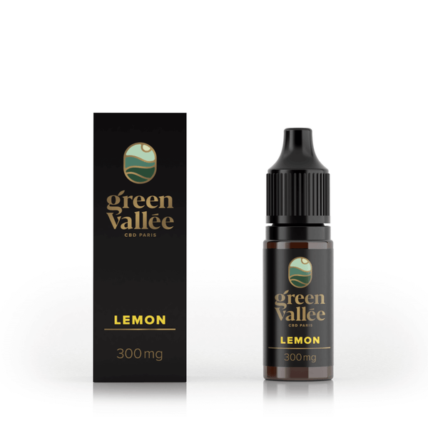 E-liquide CBD citron flacon