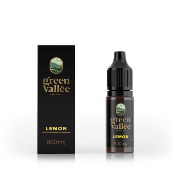 E-liquide CBD citron emballage