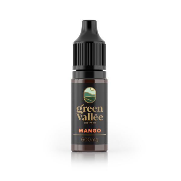 E-liquide CBD mango flacon Green Vallée