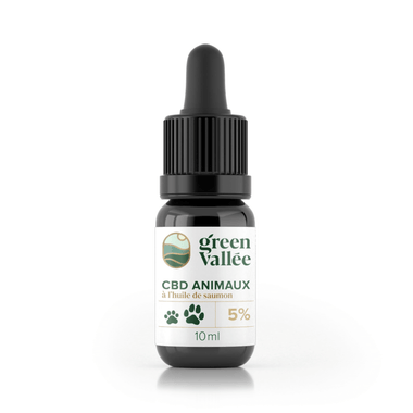 huile cbd au saumon 5% pour animaux