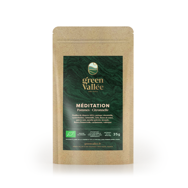 Tisane CBD méditation