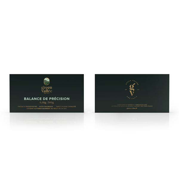 Balance de précision 0,01 g/500 g - Animal CBD CBD Green Vallée
