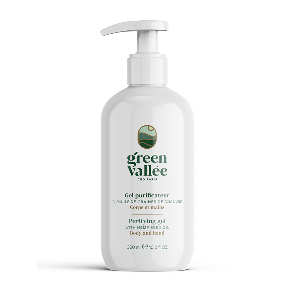 Gel purificateur CBD