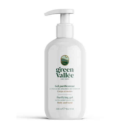 Gel purificateur CBD