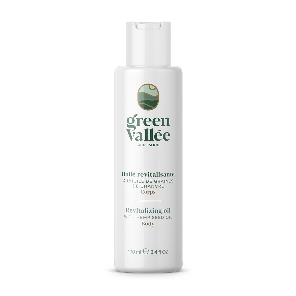 Huile de corps revitalisante CBD