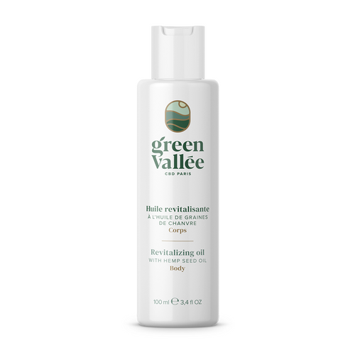 Huile de corps revitalisante CBD