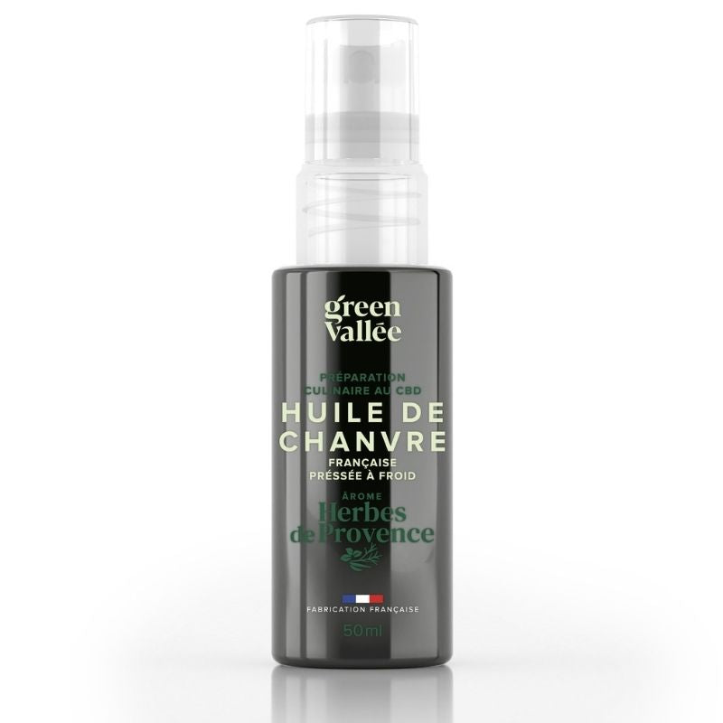 Huile de chanvre herbes de Provence