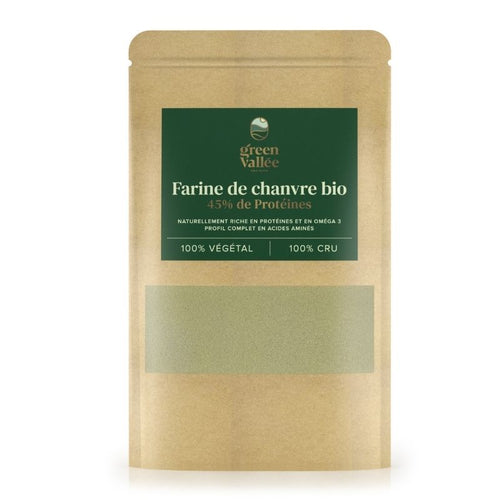 Farine de chanvre bio